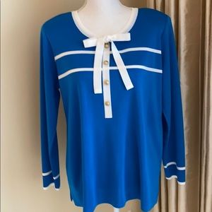 MISOOK Knit Turquoise Sweater